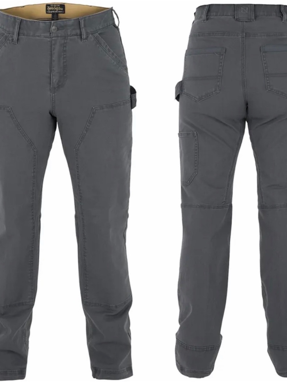 Noble Outfitters Women's Tug-Free Double Front Utility Pants